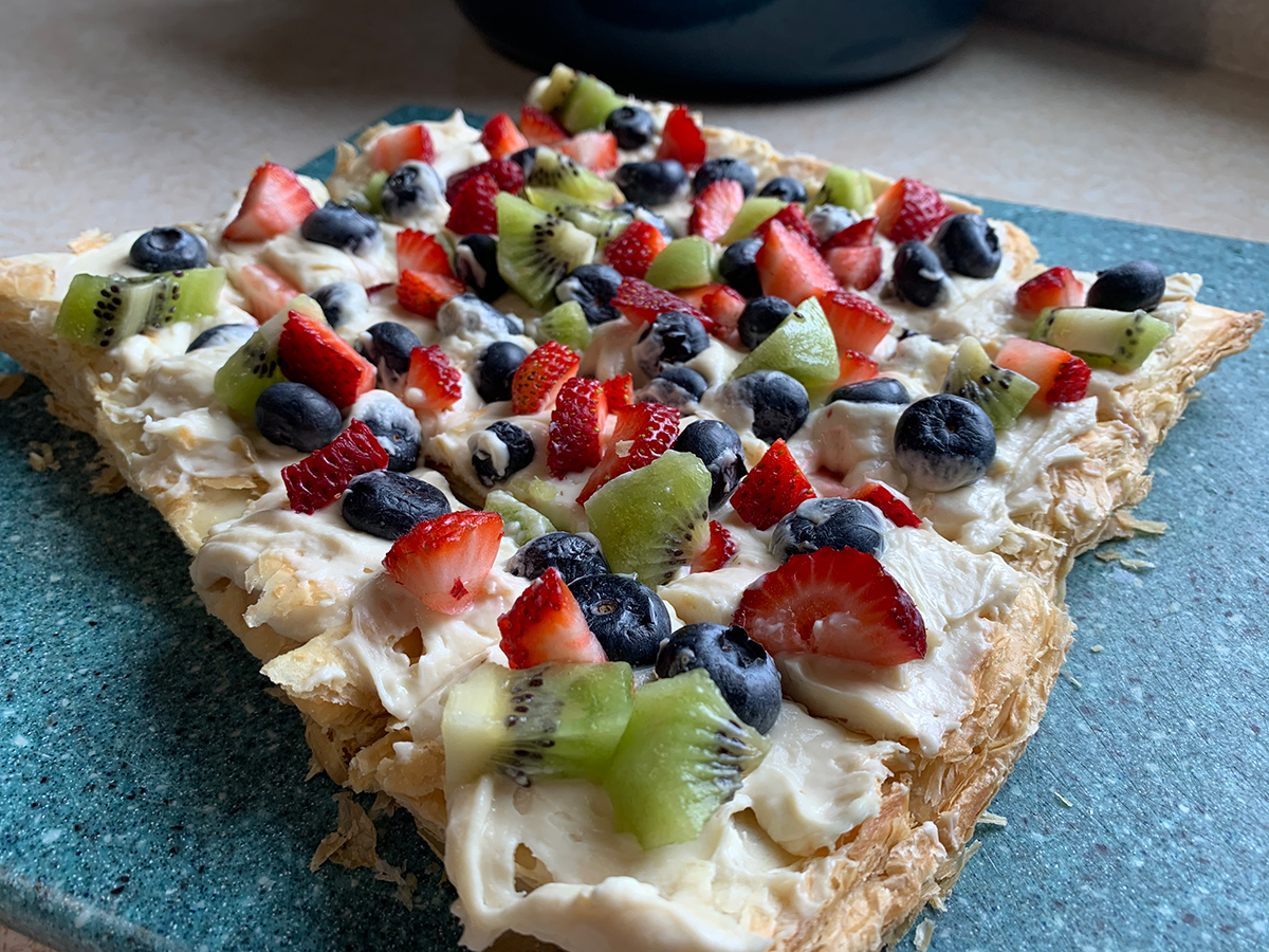 Maple Fruit Pizza