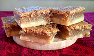 Maple Bars with Nuts